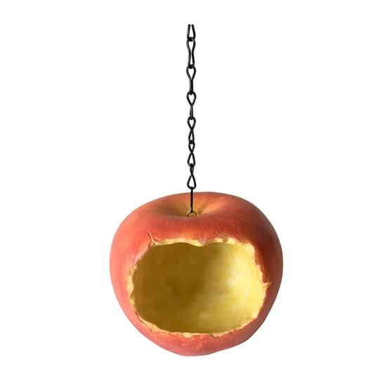 Fruit Shape Hanging Bird Feeder Outside Resin Fruit Bird Feeder