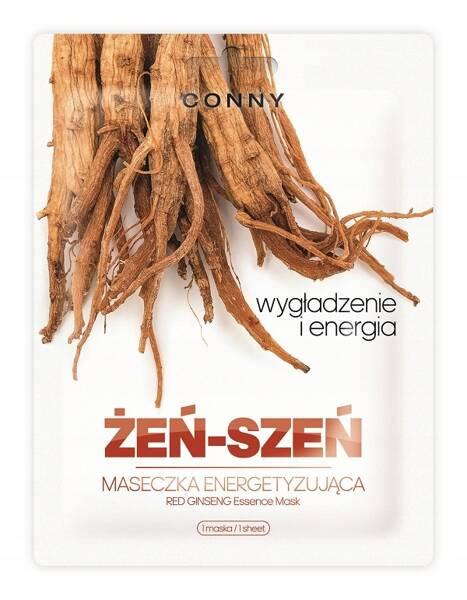 Conny Maska Na Twarz W Płacie Energetyzująca Żeń-Szeń 23G Cn121