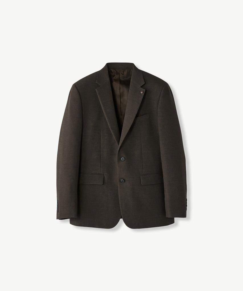 Stco Tech-Poly Textured Comfort Suit Jacket Khaki (Classic Fit)_Ssjva52Csk