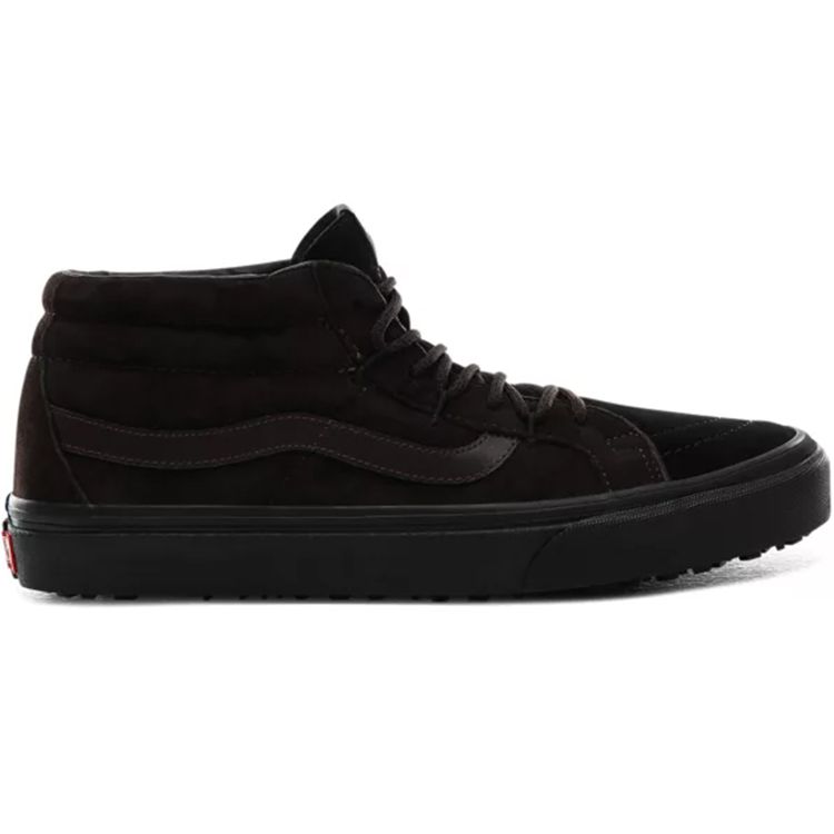 Vans Sk8 Reissue Ghillie Mte Leather Vintage Mid-Top Skate Shoes Unisex Sneakers Black VN0A3TKQXKX