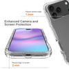 For iPhone 17 Pro Max Case TPU PC 2 in 1 Dropproof Clear Phone Cover