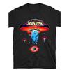Boston Band T-Shirt Poster Shirt Spaceship Rock Band T-Shirt Men's