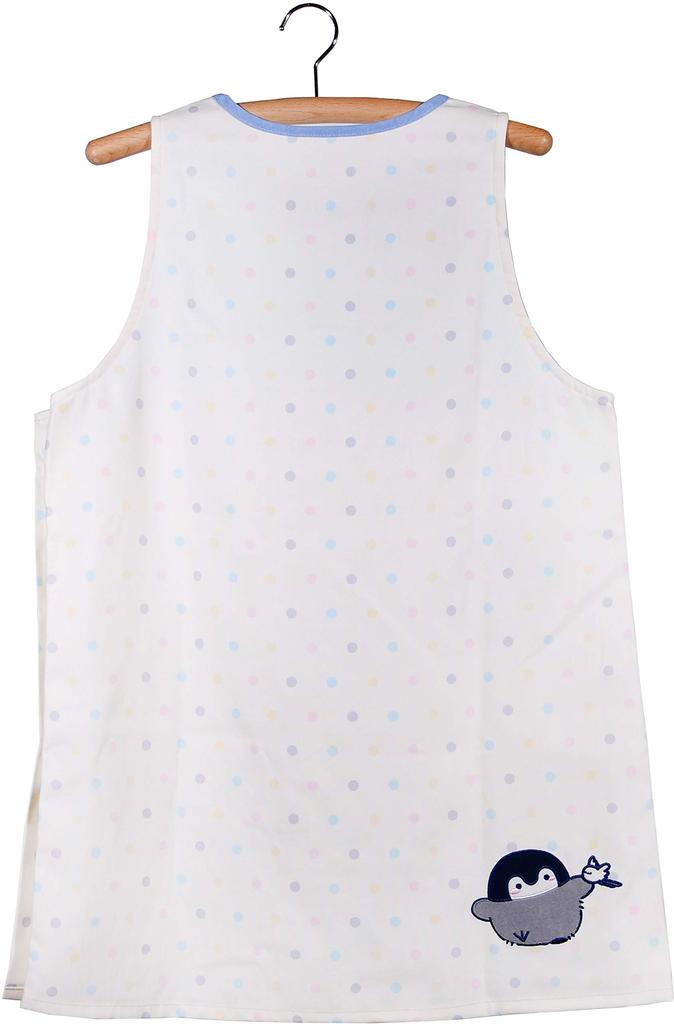 Marushin Apron for Nursery and Cute Character Adult Orchid Suitable for Nursery School and 5355005200 Koupen-chan Women, Teacher, Koupen-chan Friends,