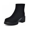 Thick Bottom Women's Boots Stretch Boots Cotton Boots