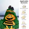 Biene Maja Customize Your Name Blanket Gift Customizable Blanket Soft & Cozy Perfect for Office Bedding Living Room Office Chair All-Season Use