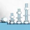 M12x80mm Galvanized Bolt, Nut & Washer Set