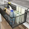 Bunk Bed Organizer No-Drill Bedside Storage Rack No-Drill Storage Basket Simple Design Dorm Storage Rack For Bunk Bed Bedroom