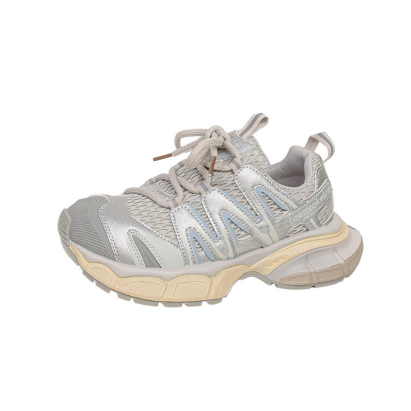 

Soft leather platform fried street dad shoes women s 2025 summer new women s shoes versatile sports shoes casual dad shoes women 40