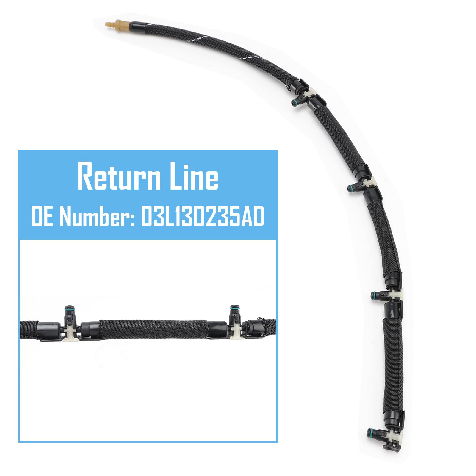 

Return Line Leak Oil Hose Leak Fuel 03L130235AD For Seat VW Passat 2.0 TDI