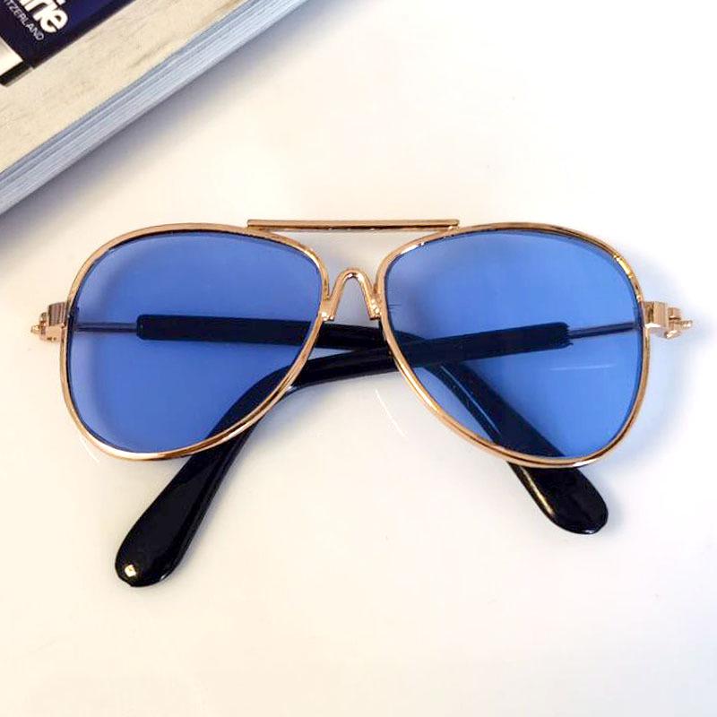 Trendy Cat Sunglasses - UV Protection Cool Metal Accessories for Pets