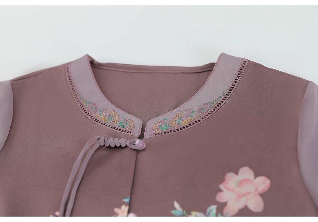 Chiffon Summer Shirts: Stylish, Lightweight Tops for Middle-Aged Women, Seniors, Moms, and Grandmothers
