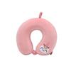 Cuscino per il Collo a Forma di U in Memory Foam con Animali dei Cartoni Animati per Viaggio, Casa o Ufficio Reclinabile