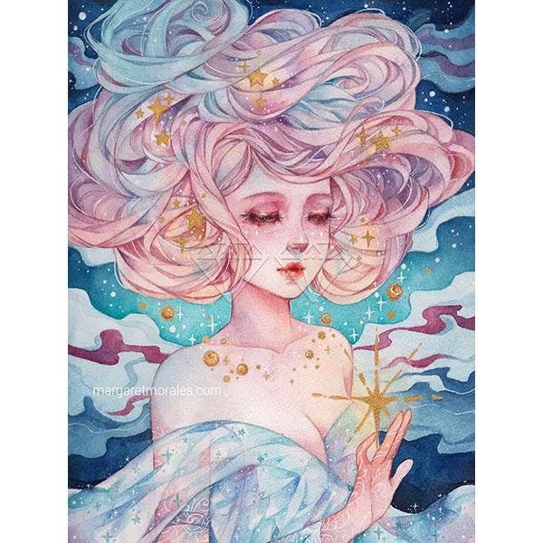 5D DIY Diamond Painting Kit Manga Woman Art Diamond Embroidery Rhinestones Decorations for Home