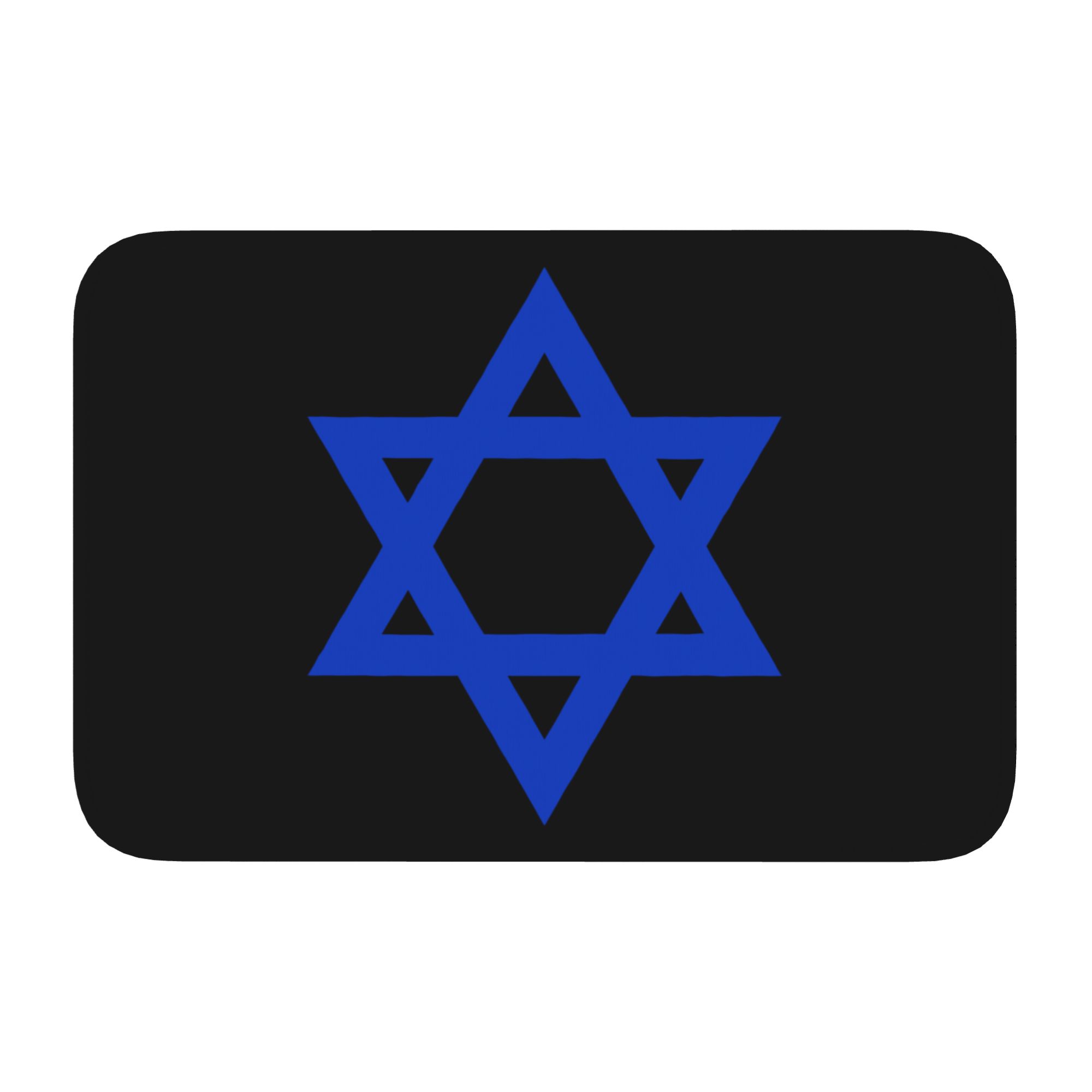 Israël Vlag Deurmat Antislip Badkamer Keukenmat Woonkamer Deur Vloer Entree Tapijt Vloerkleed 40cm x 60cm