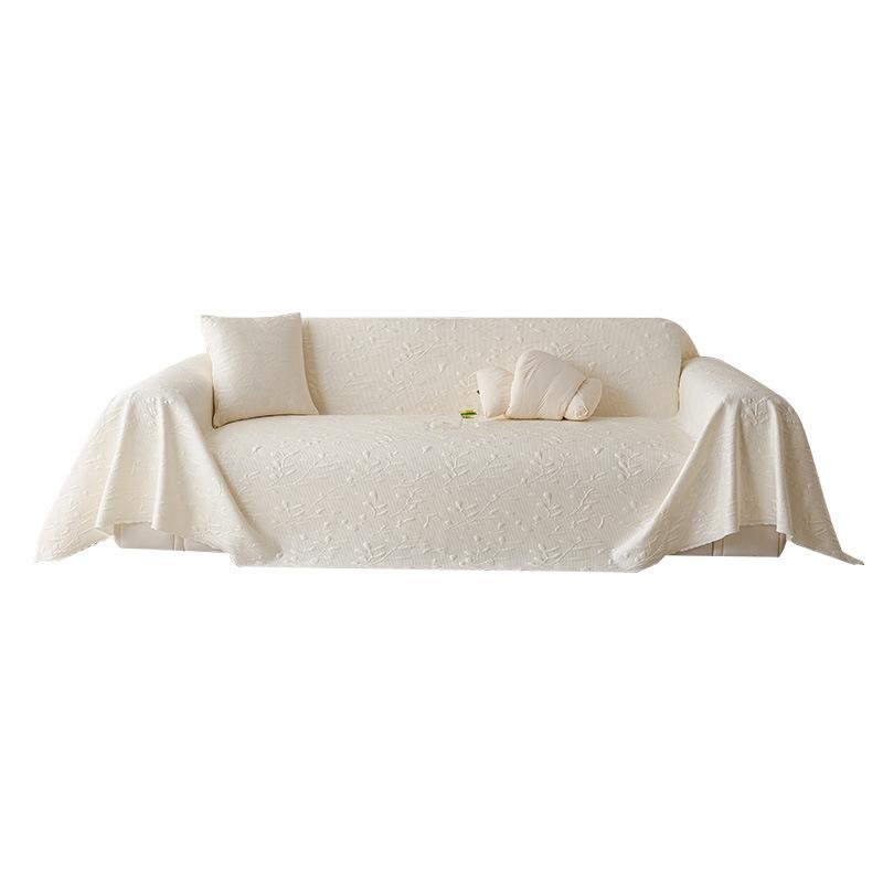 1pc Summer Ice Multifunctional Protective Sofa Cover Throw Blanket Non-Slip Scratch-Resistant Cat-Proof Cushion Pad Suitable for 1/2/3/4 Seater Set
