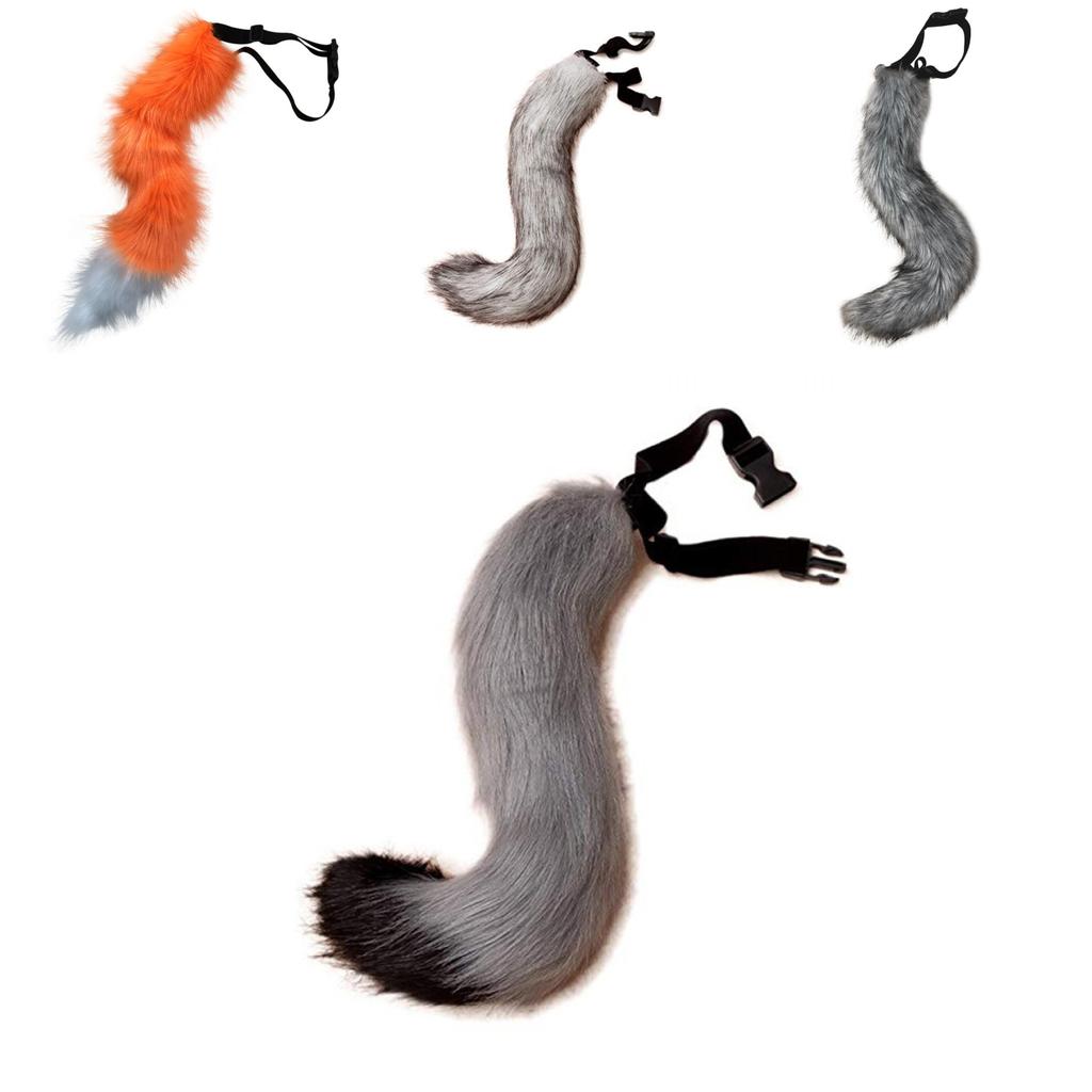 Adjustable Elastic Belt Buckles High-quality Beast Tail For Cosplay And Carnival