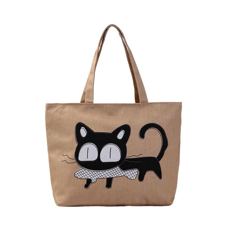 Shoulder Bag Women's Canvas Bag Large Capacity Work Commuter Women's Bag Portable Tote Bag Nanfeng Bag