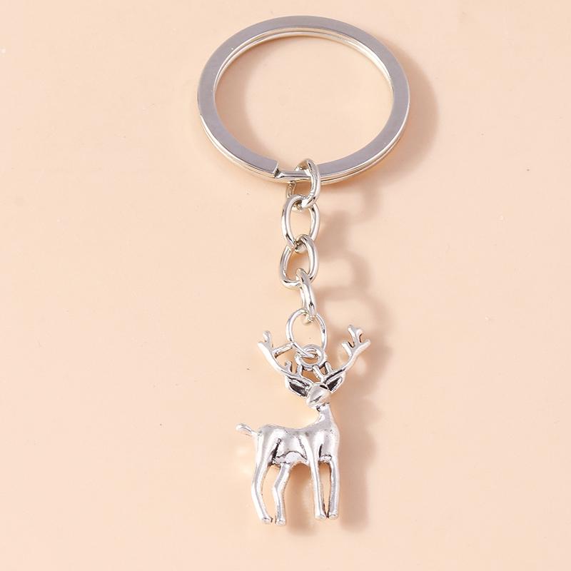Lovely Alloy Butterfly Keychain Metal Animal Keyring Pendants for Key Holder Handbag Decor Charms DIY Jewlery Gifts