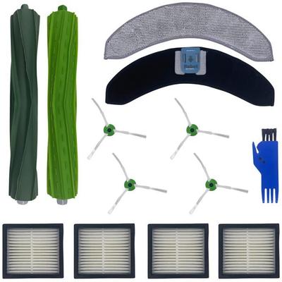 Pacote de acessórios para iRobot Roomba Combo J7 PLUS / Combo J9 PLUS - Filtro/Mopa/Escova lateral/Rolo extrator Phonillico®