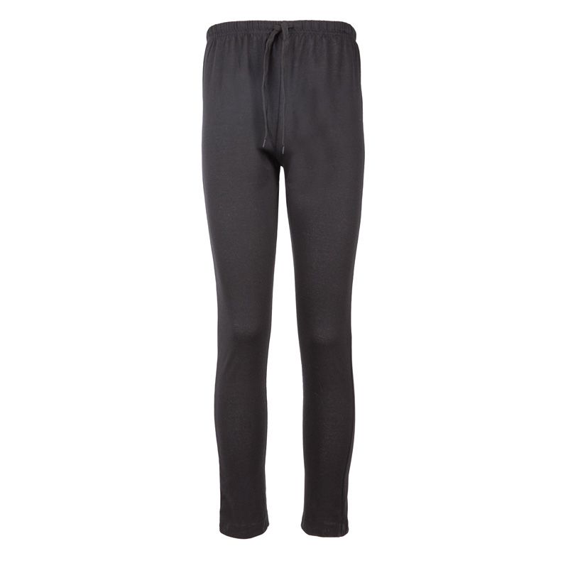 Ensemble pyjama uni avec logo manches longues col v 100% coton Homme BILL TORNADE