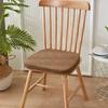 Linen Memory Foam Cushion Removable and Washable Student Living Room Chair Stool Cushion Breathable Seat Cushion