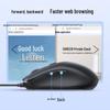 UGREEN Ergonomic Wired USB Office Mouse
