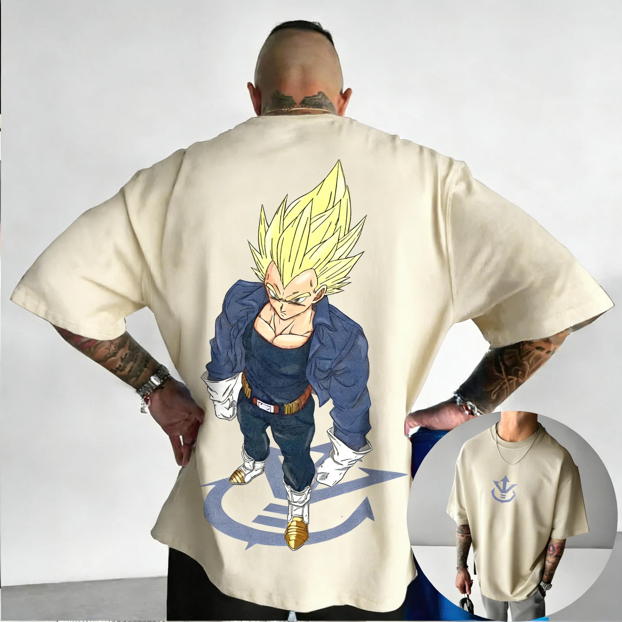 

Plus Size Dragon Ball Anime Printed Men WomenTshirt Casual Parent Child Tops Summer Street Wear Harajuku Style Fashion Y2K S