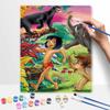 Disney Oil Painting Painting Art The Jungle Book Mowgli Baloo Bagheera Handmade Diy Painting Home Decoration Gift