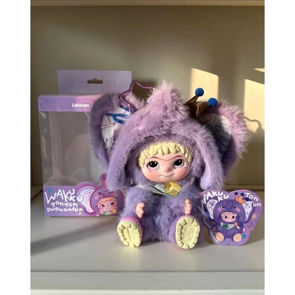 Nieuwe Originele Wakuku Hangkaart Kawaii Knuffel Liefje Konijn Engel Panda Draak Stijl Tas Hanger Decor Meisjes Kinderen Cadeau