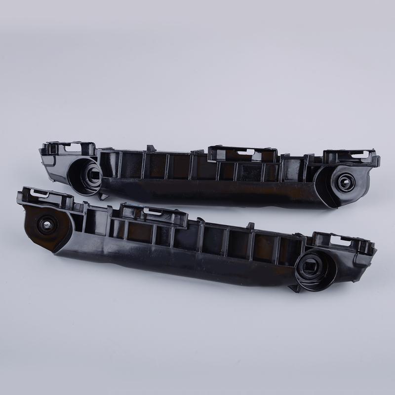 5253652050 5253552060 TO1032115 TO1033115 1 Pair Front Bumper Bracket Retainer Fit for Toyota Yaris Hatchback 1.5L Black Plastic