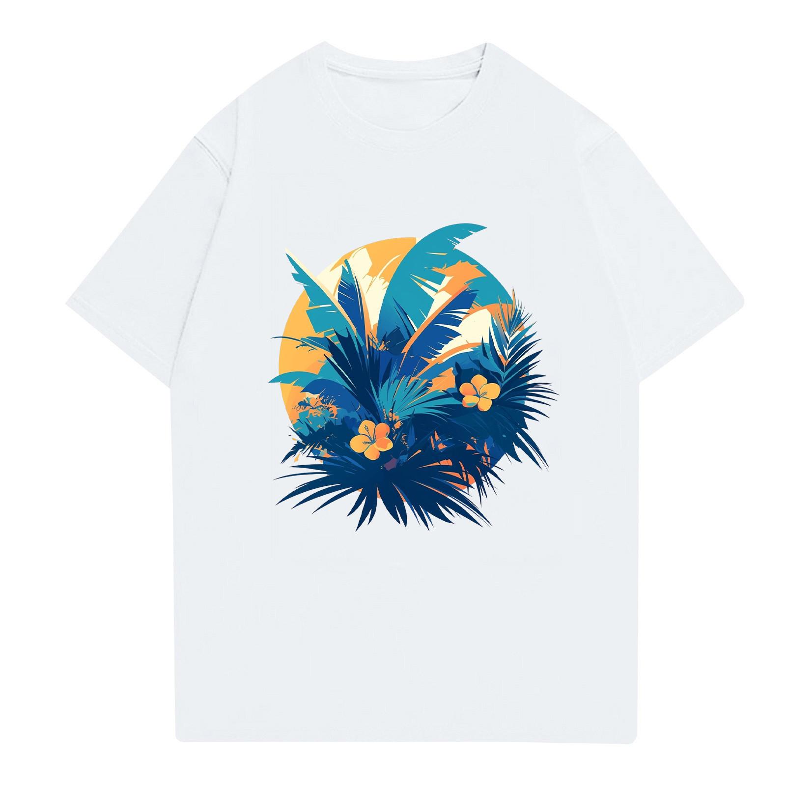 

Мужская рубашка с воротником-стойкой и коротким рукавом, свободная рубашка для отдыха и отдыха, мужская M белый