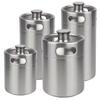 2L/3.6L/5L/8L Mini Keg Stainless Steel Keg Beer Growler Portable Beer Bottle Home Beer Making Bar Accessories Tool