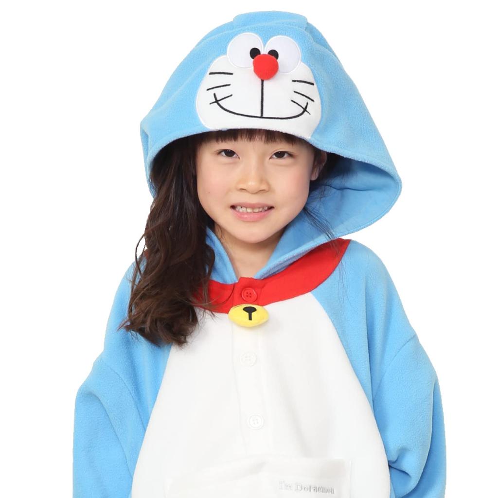 SAZAC Doraemon Fleece Kigurumi for 110cm Children,