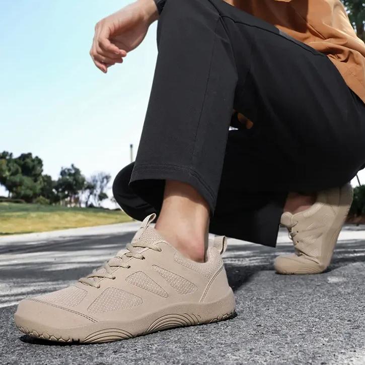 Youth Broad-toe Moral Training Shoes Large Size Barefoot Casual Shoes Hiking Shoes