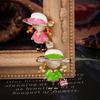 Opal Villain Personalized Brooch Creative Accessories Niche Design Pin Versatile Shirt Japanese and Korean Trend Jewelry