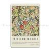 Bird And Pomegranate Exhibition William Morris Strawberry by Zouzounio Art Metal Plaque Rusty Wall Plaque Tin Sign Poster