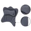 Bath Pillow Bathtubs Cushion Ergonomic Curvatures Head Neck Supports Breathable Meshes Machine Washable Cover