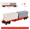 Old Style Railway Caboose MOC Set, Retro Train Guard Wagon Blocks, Hobby Assembly Gift for Train Lovers