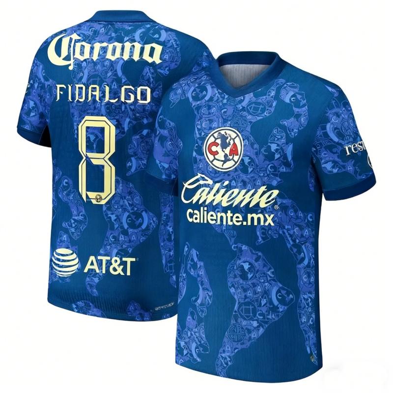 2025 Summer New Quick-Drying and Breathable Shirt for Casual Sports and T-shirt Club America Jersey for Beach Surfing