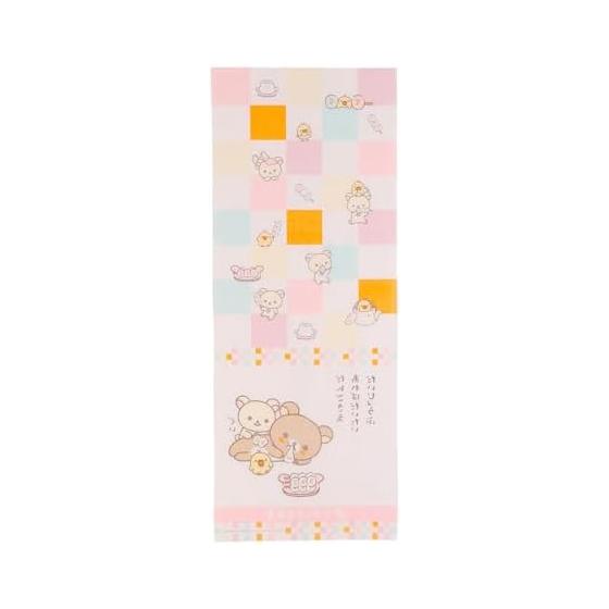 Marushin Tenugui Towel Rilakkuma "Rilakkuma's Resting Place" Oka Fabric Made in Japan Souvenir