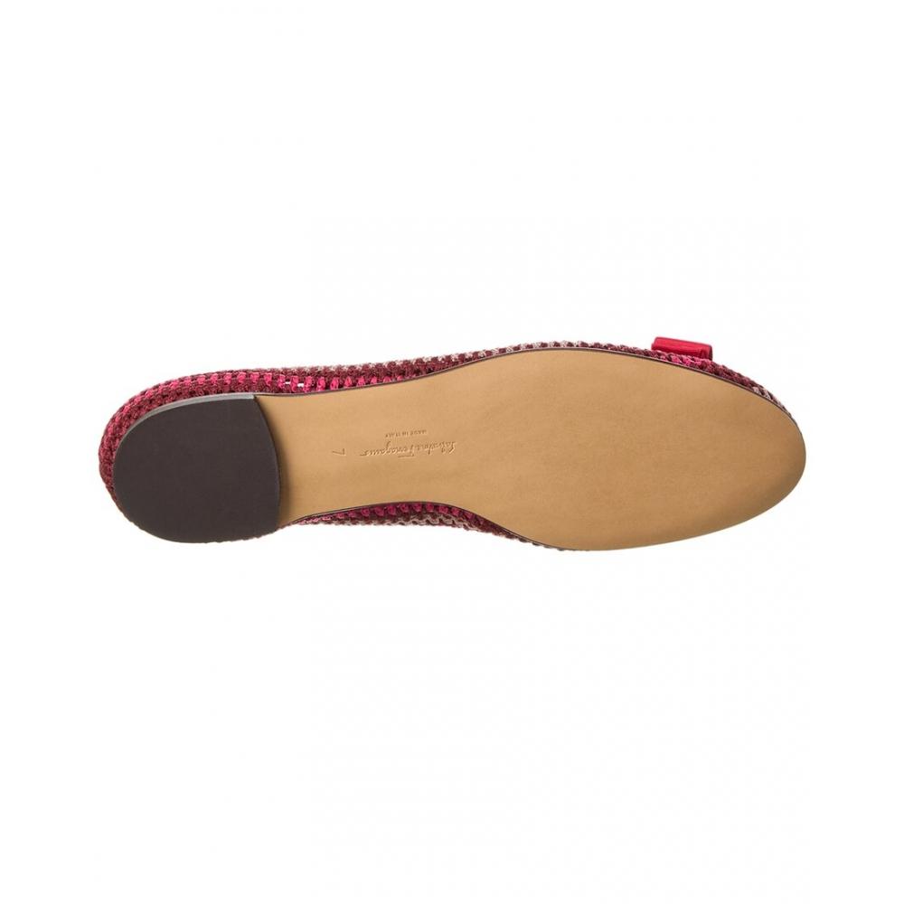 Salvatore Ferragamo Ferragamo Varina Flat Red