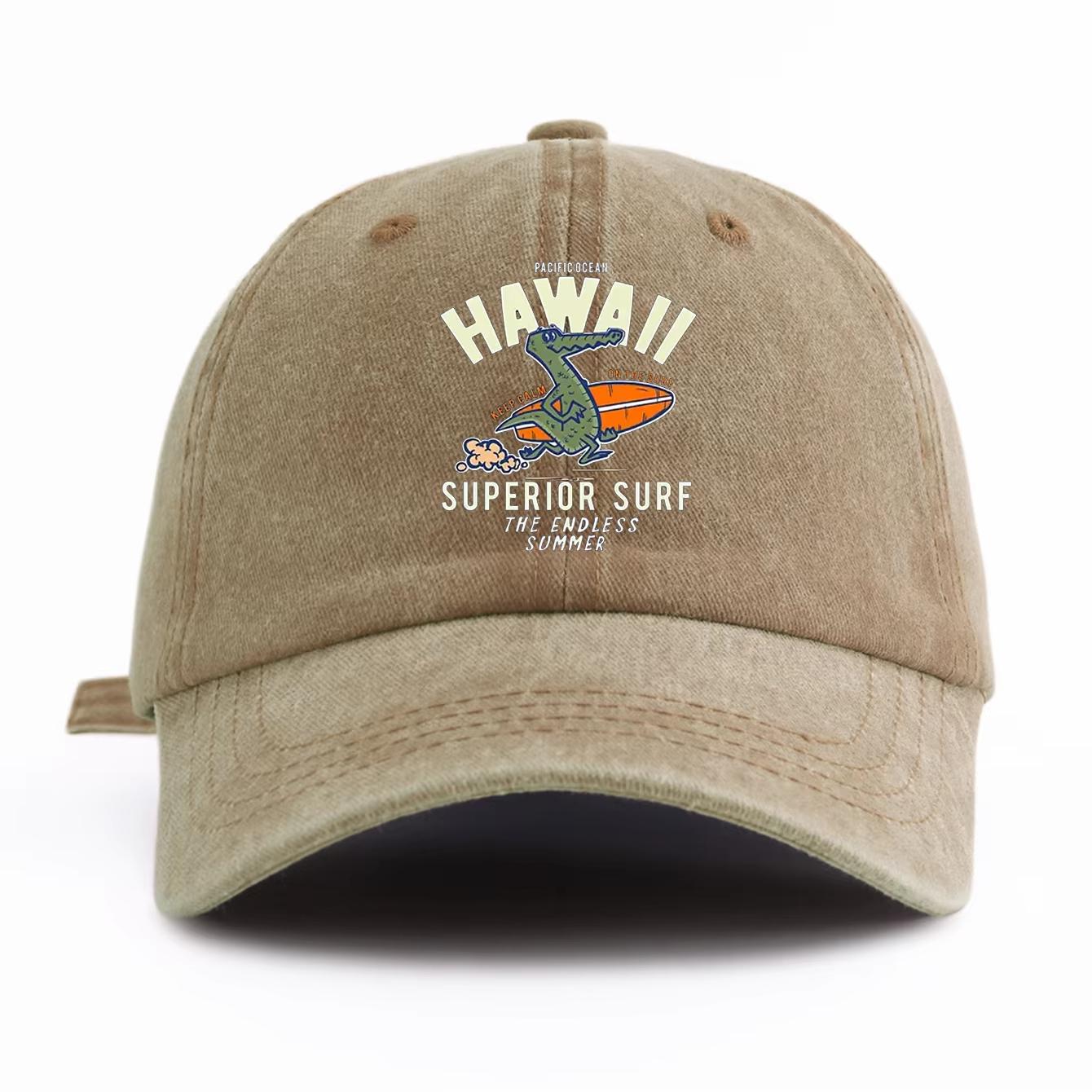 Neue bedruckte, wassergewaschene Baseballkappe im schlichten und Retro-Stil, eine lässige, weiche, verstellbare Dad-Kappe Adjustable&>8Y