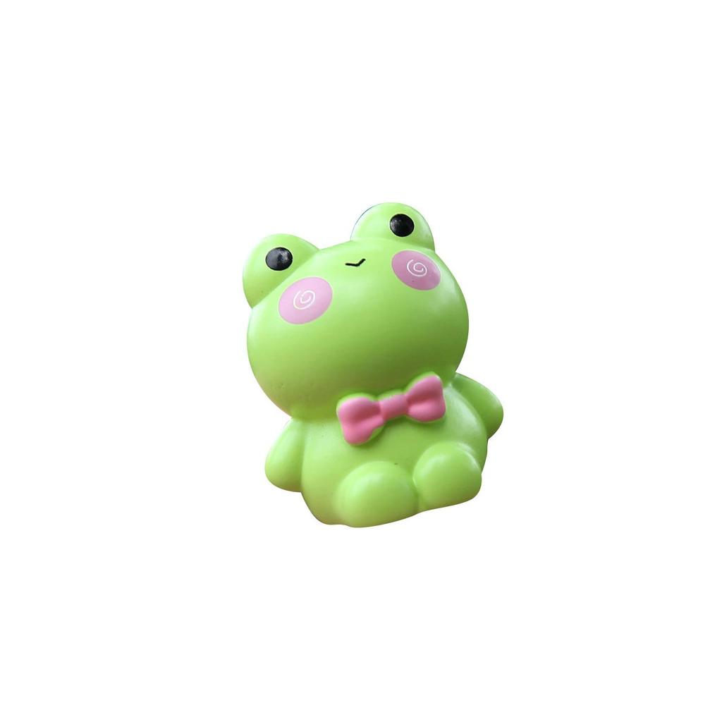 Cute Sitting Resin Animal Figurines: Puppy, Frog & Sheep Blind Box Ornaments