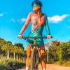 Xama Sleeved Woman Monkey Tights Cycling Road Suit Pro Cycling Suit 20D