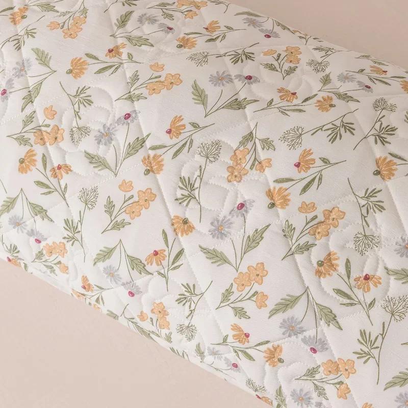120/150/180cm Long Pillowcase Soft Polyester One-sided Quilted Hugging Pillow Cover Couple Lover Pillow Case