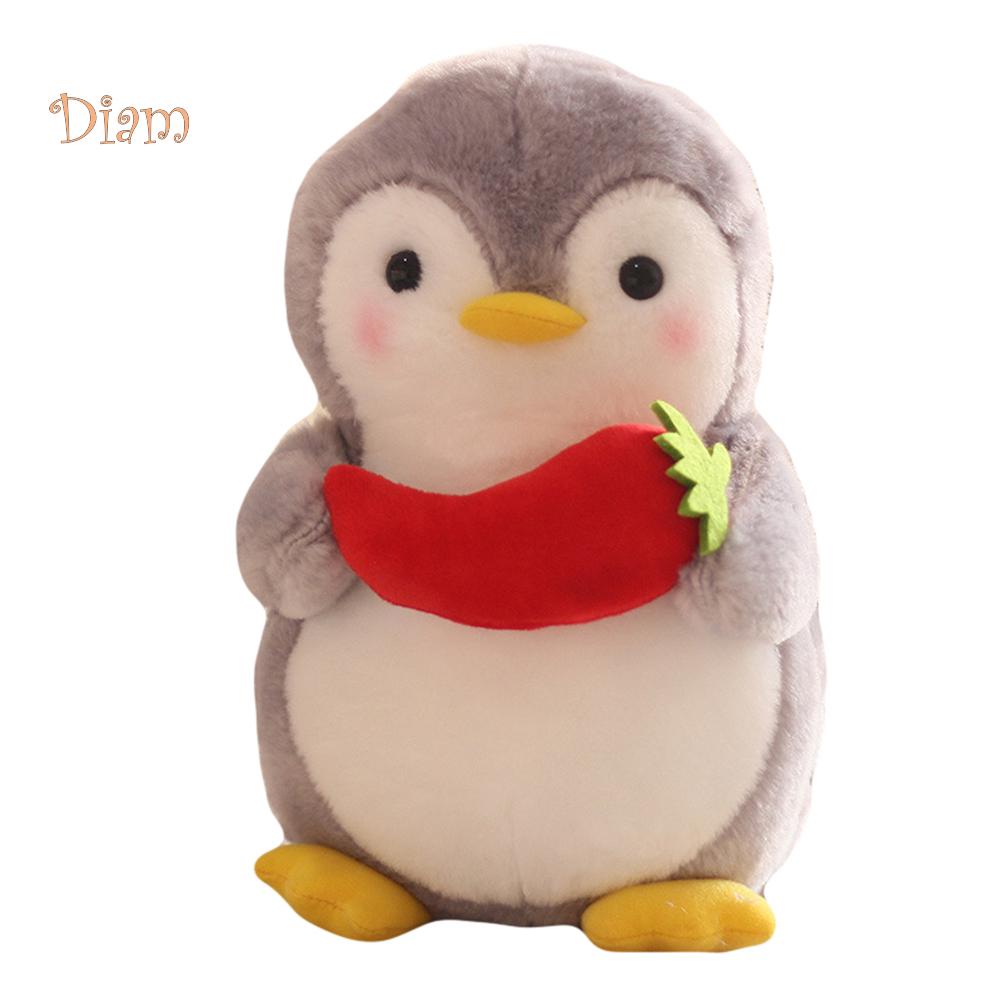 Baby Bär Niedlichen Pinguin Umarmt Obst Plüsch Puppe Kinder Spielzeug Wohnkultur Valentinstag Geschenk