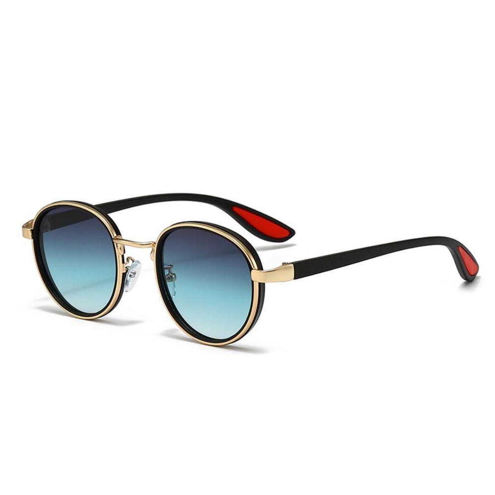 

Round Sunglasses Men Uv400 Gold Rimmed Sunglasses Round Sunglasses Women Functional For Photo Opportunities City Walking Parties