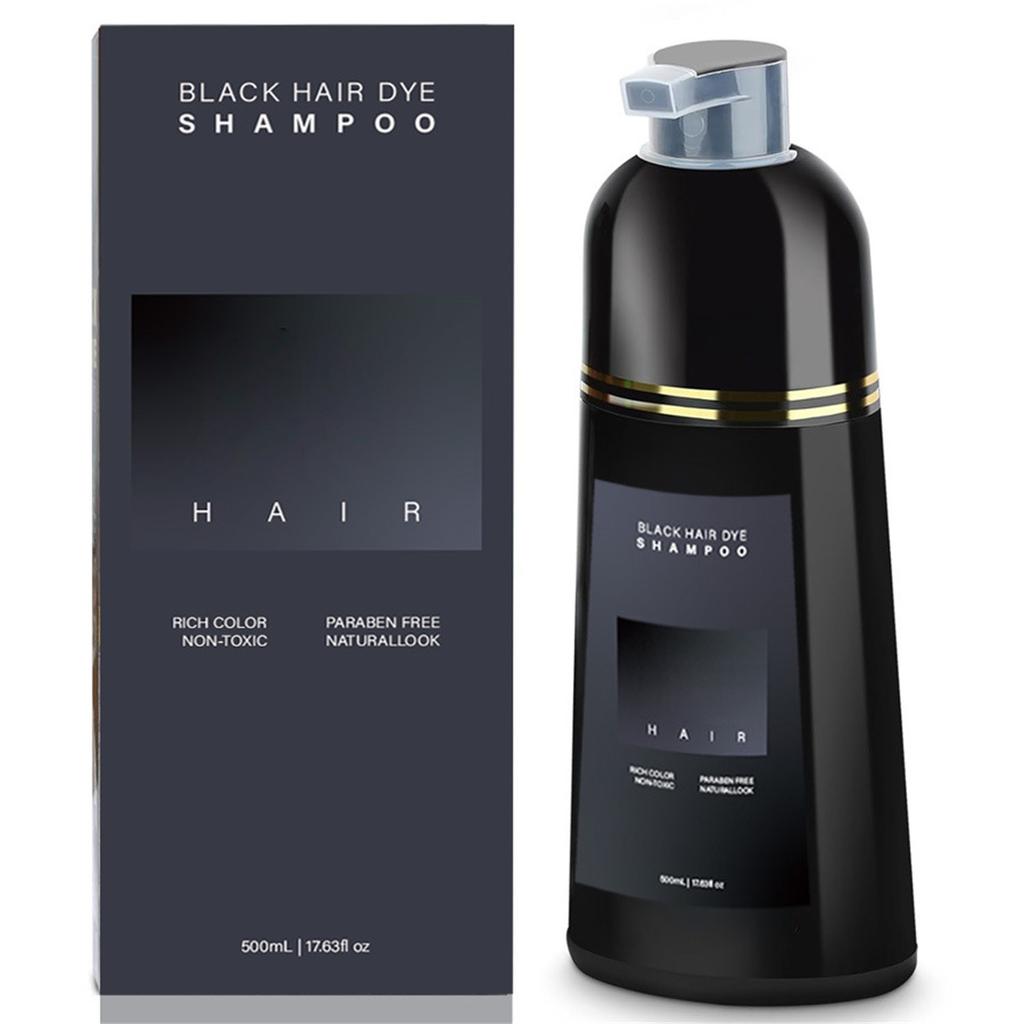 Dyestuff Shampoo Šampón Jemný a rýchlo farbiaci nedráždivé farbenie (čierna/hnedá/svetlohnedá/červená/fialová)