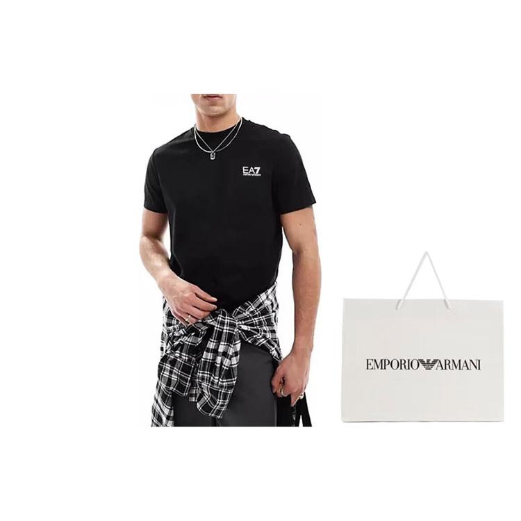 Emporio Armani EA7 T Shirt Men's Black 8NPT18-PJ02Z-1200