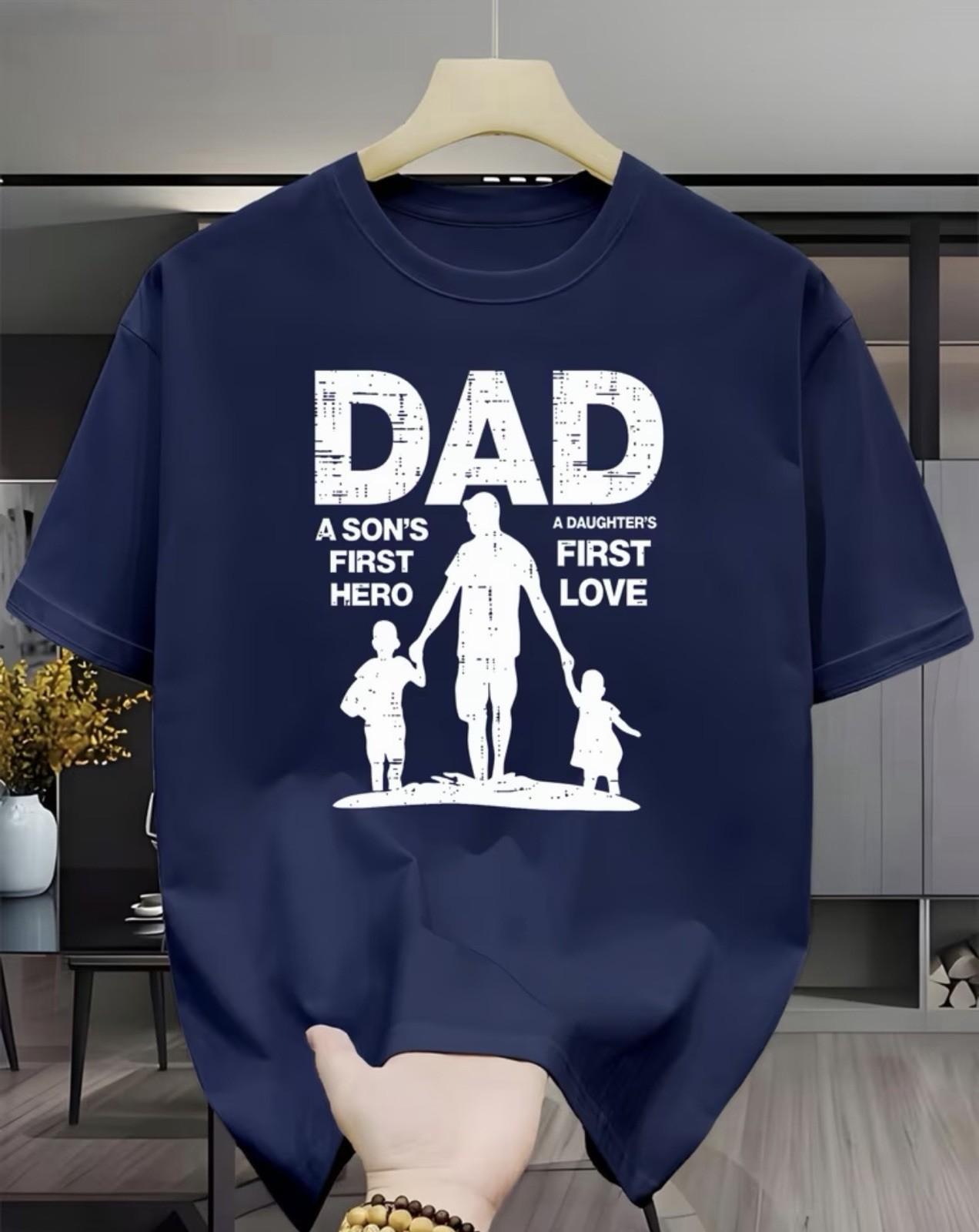 Dad Grandpa Shirt - Father Son Daughter Shirts For Men Fathers Day T-Shirt XXL